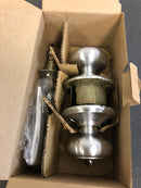 Schlage F51AAND626 Andover Keyed Entry Panic Proof Door Knob Set - Satin Chrome