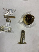 Miseno MLK2010PB Buchanan Tulip Single Cylinder Keyed Entry Door Knob Set with Deadbolt - Polished Brass