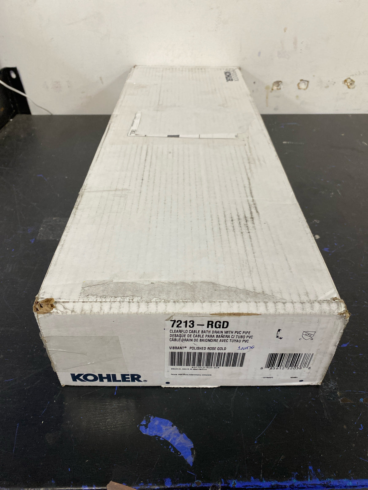 KOHLER Clearflo Clearflo Cable bath drain with PVC tubing