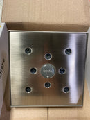 Delta RP70171 1.75 GPM 6" Wide Single Function Shower Head with H2Okinetic Technology -Lumicoat Stainless