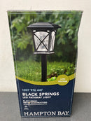 Hampton bay 99160 Black Springs Low Voltage Black LED Path Light