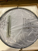 Kohler K-31369-BLL Essential 36-1/8" W x 36" H Transitional Circular Metal Framed Bathroom Wall Mirror - Matte Black