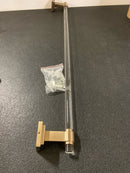 Amerock BH36064CCZ Glacio 26-1/4" Towel Bar - Champagne Bronze