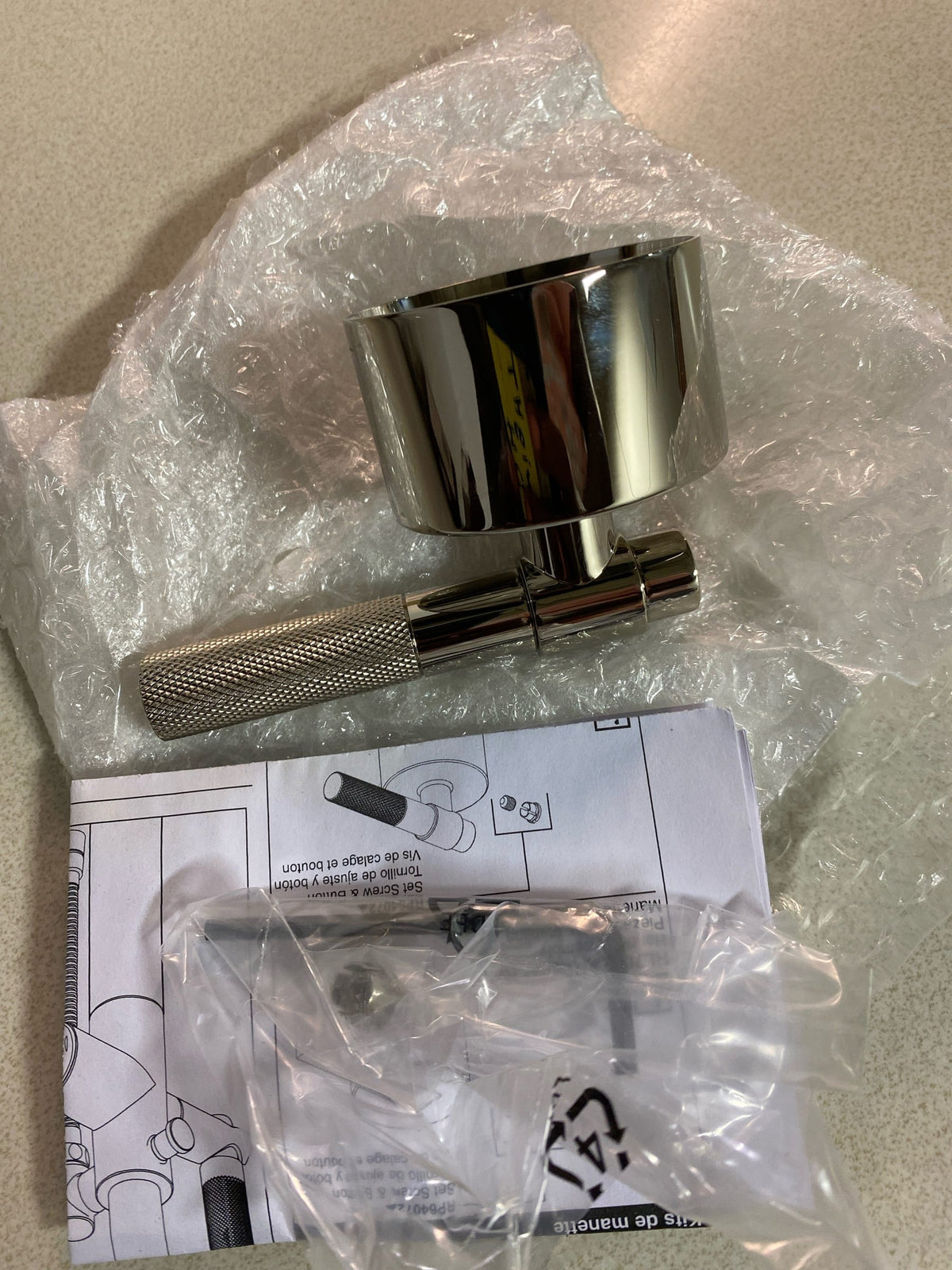 Brizo HL7033-PN Litze Lever Handle for Free Standing Tub Filler - Brilliance Polished Nickel
