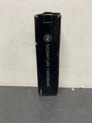 Signature Hardware 449671 4" Square Ceiling Mounted Shower Arm and Flange - Matte Black