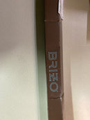 Brizo BT01201-BL 20" Metal Supply Line for Straight or Angle Supply Stops - Cut to Length - Matte Black