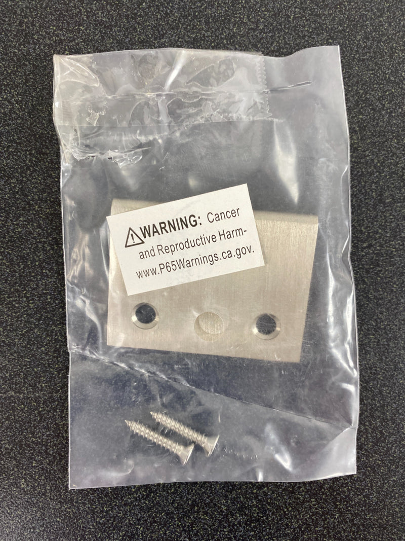 Deltana DCM215U15 1-1/2" x 2" Finger Cabinet Pull - Satin Nickel