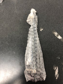 Sietto P-1902-9-PC Adjustable Center to Center 9 Inch Long Handle Cabinet Pull with Slate Gray Glass - Polished Chrome