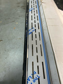 Signature Hardware 398158 Effendi 60" Linear Shower Drain with Flange - Brushed Stainless Steel