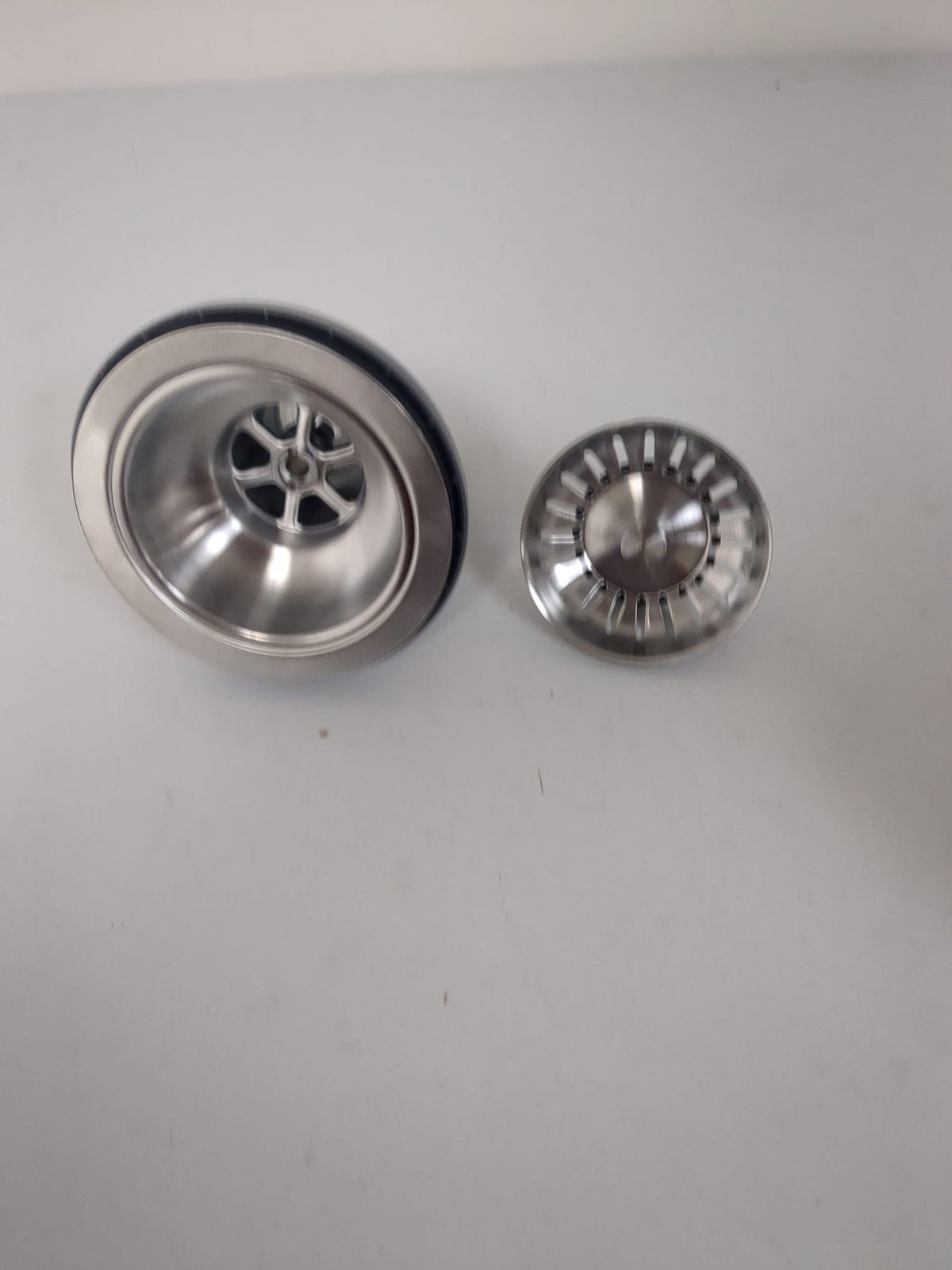 Delta 72010-AR Basket Strainer Flange for Standard Kitchen Sink Drain Openings - Arctic Stainless