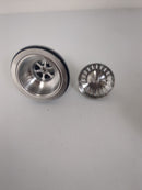 Delta 72010-AR Basket Strainer Flange for Standard Kitchen Sink Drain Openings - Arctic Stainless