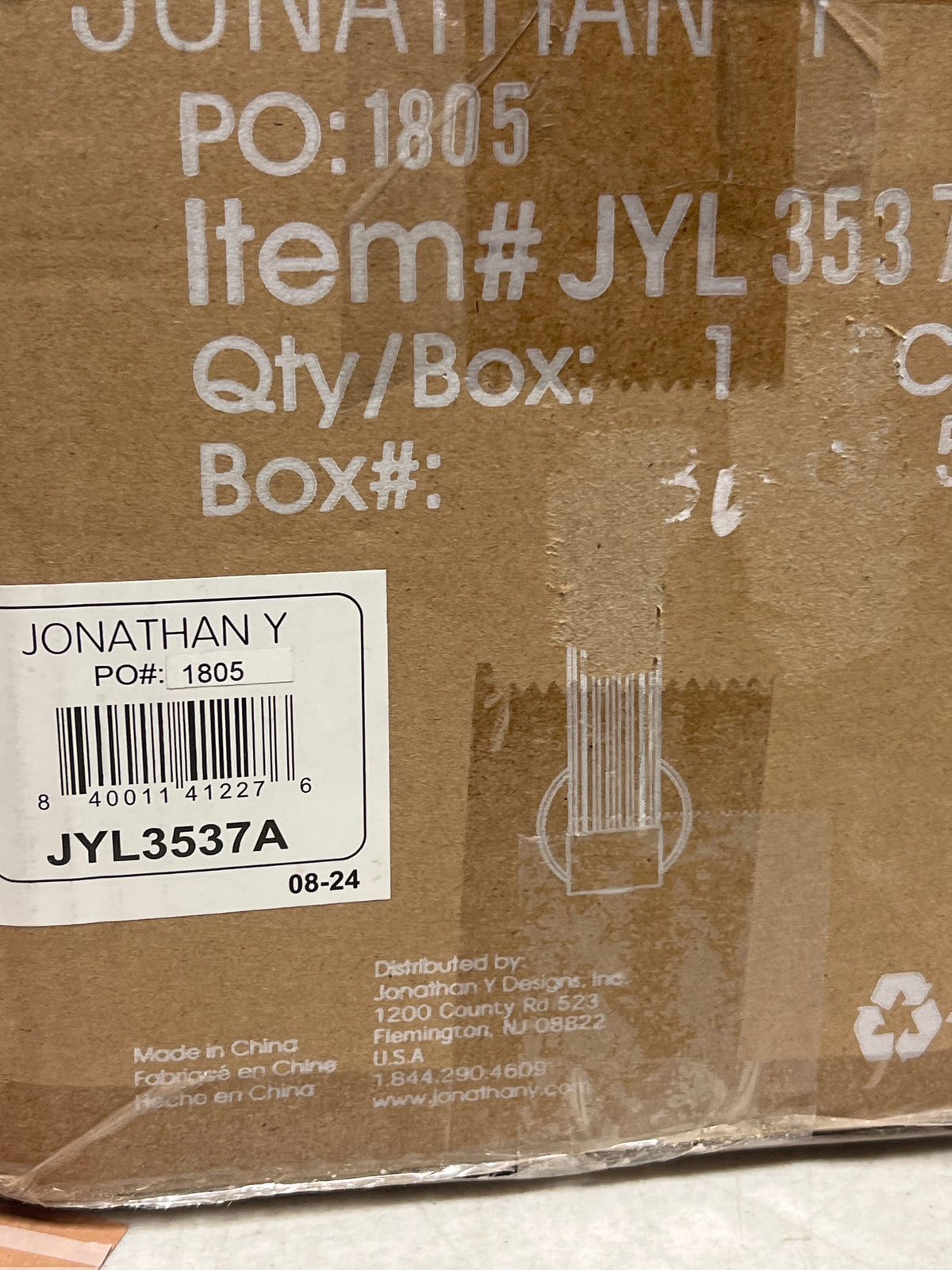 JONATHAN Y Lighting JYL3537A Cecil 15" Tall LED Bathroom Sconce with Ribbed Glass Shade - Chrome