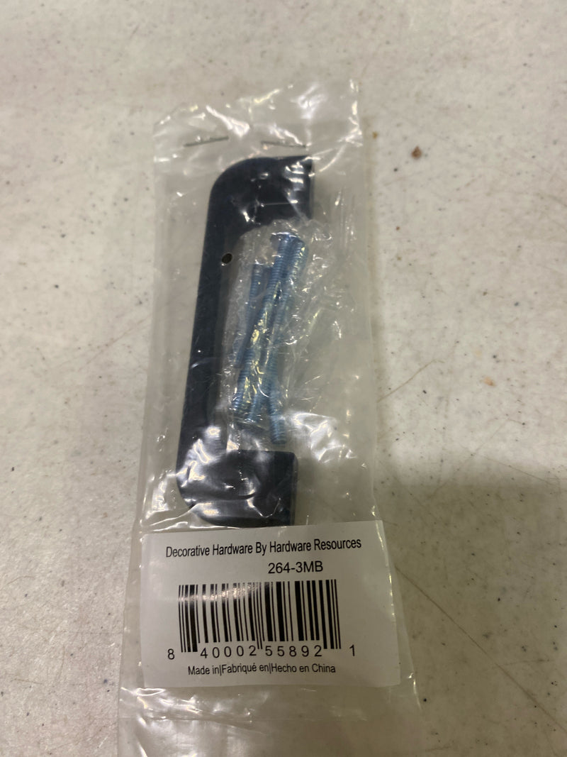 3" Center-to-Center Matte Black Alvar Cabinet Pull