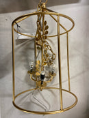 Troy Lighting F1812-VGL Adrienne 3 Light 12" Wide Taper Candle Multi Light Pendant - Vintage Gold Leaf
