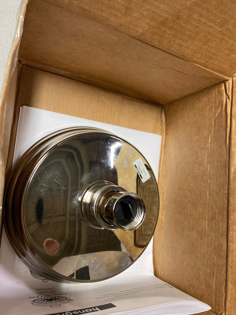 Hansgrohe 04930830 Croma 100 Classic 1.5 GPM Multi Function Shower Head - Polished Nickel