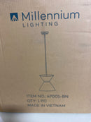 Millennium Lighting 47001-BN Jaycen 14" Wide Pendant - Brushed Nickel