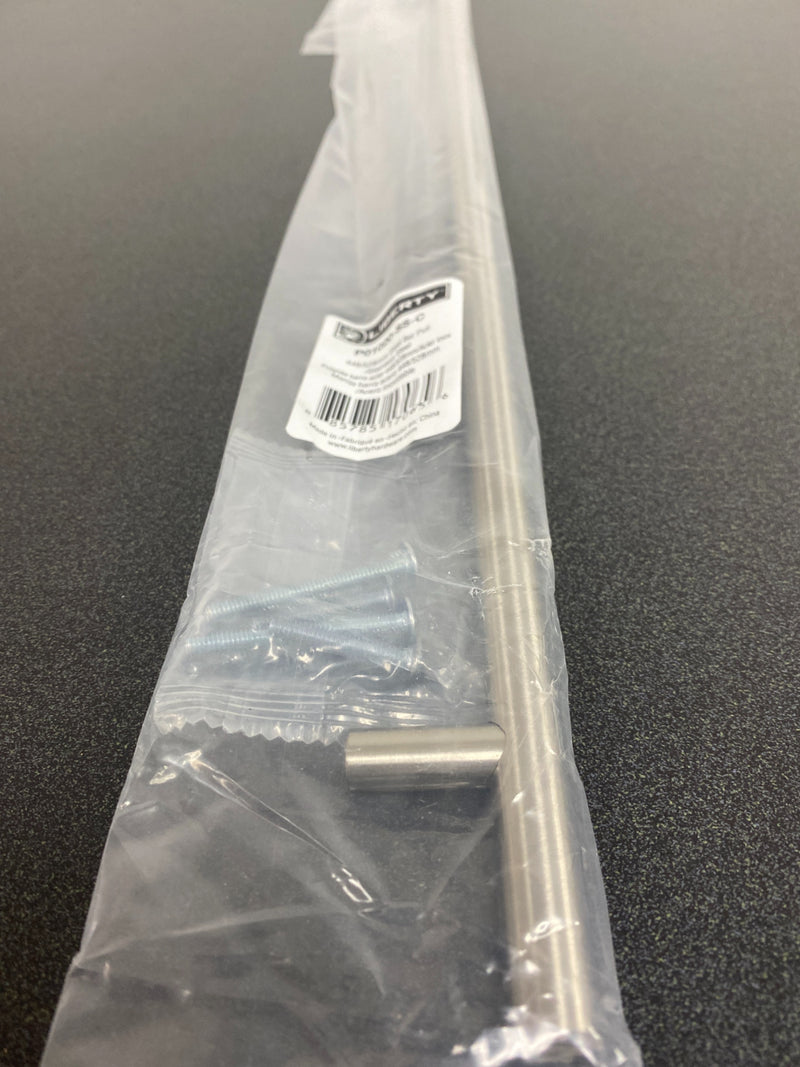 Liberty P01020-SS-C 17-5/8 in. (448mm) Center-to-Center Brushed Steel Bar Drawer Pull