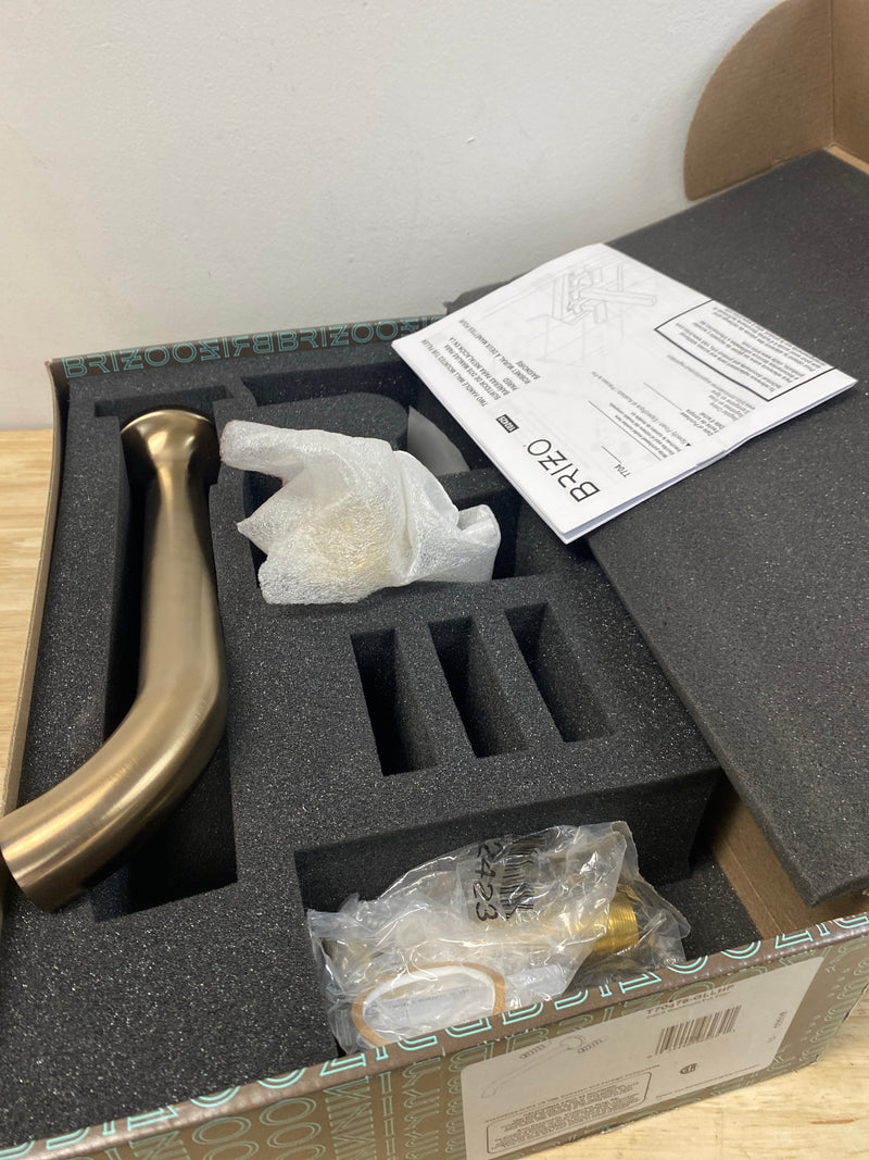Brizo T70475-GLLHP Odin Wall Mounted Tub Filler - Less Handles and Rough In - Luxe Gold
