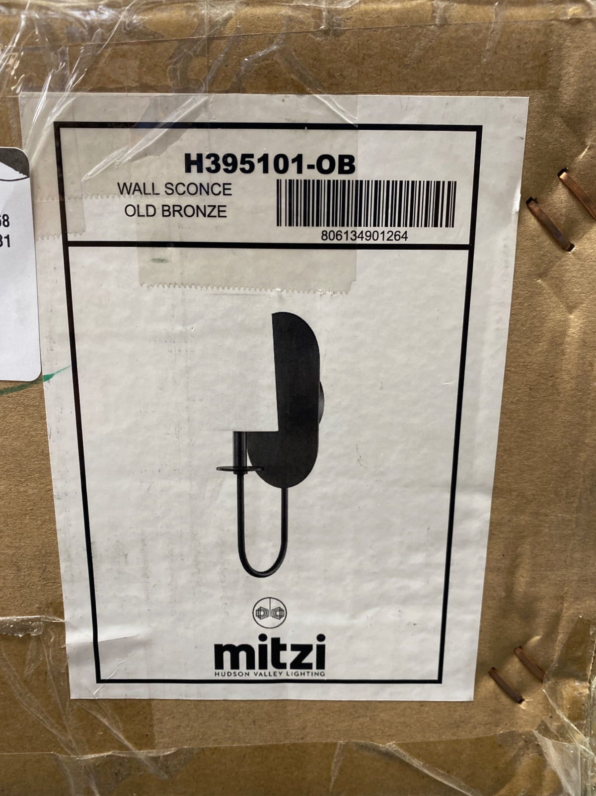 Mitzi H395101-OB Lara Single Light 17" Tall Wall Sconce - Old Bronze