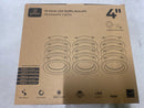 Globe electric 32000321 12-Pack 4 in. Builder Series Adjustable CCT Dimmable Integrated LED Retrofit Trim Recessed Light Kitchen Bath Livingroom