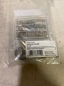 Hickory hardware P3477-ST Manor House Collection Rosette Backplate 3-1/2 in. (89 mm) Center-to-Center Silver Stone Cabinet Door and Drawer Pull