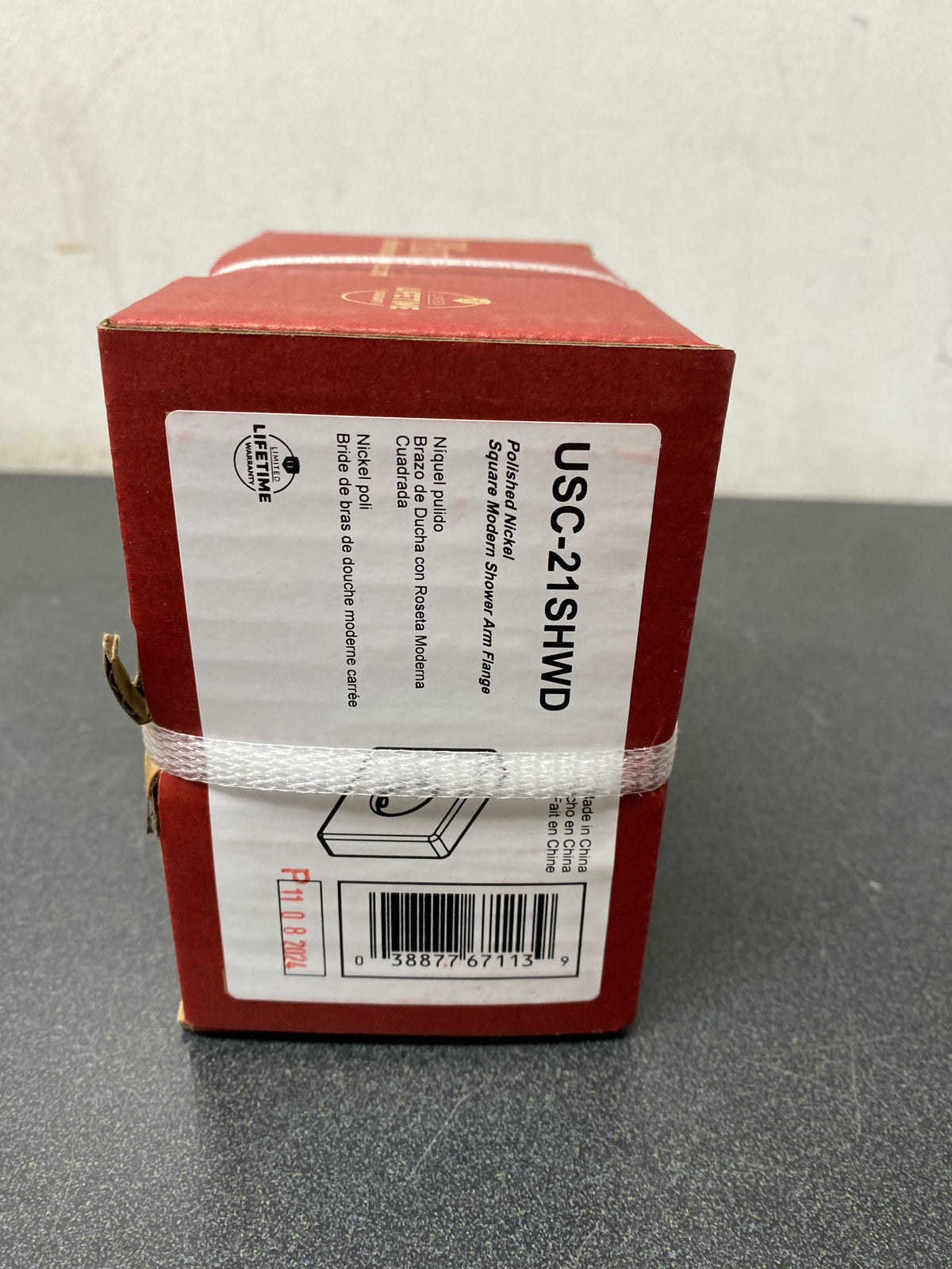 Pfister Usc-21Shw Modern Square Shower Arm Flange - Nickel