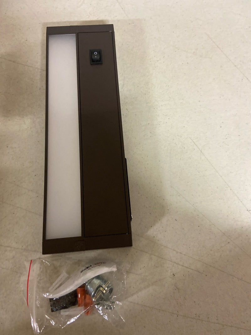 Nora Lighting NUD-8811/30BZ Ledur Undercabinet 11" Long LED Light Bar - Bronze