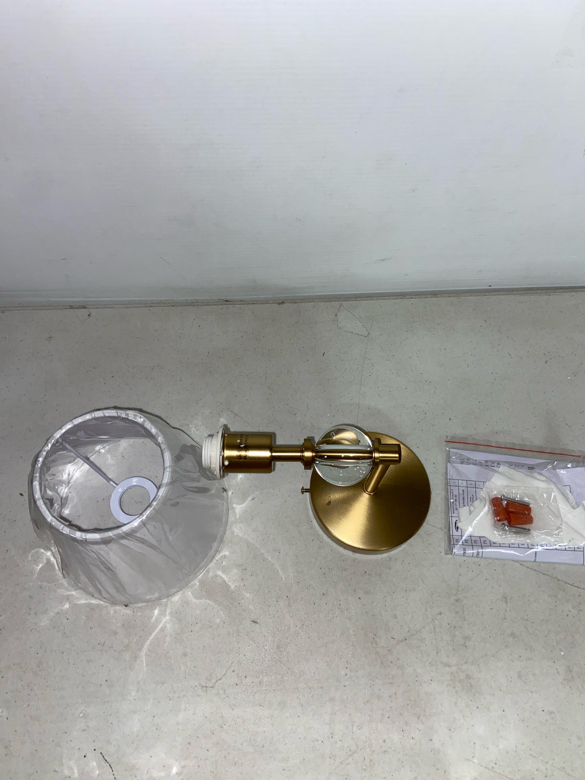 Elegant Lighting LD7021W6SG Bethany 13" Tall Bathroom Sconce - Satin Gold