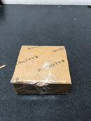 Baldwin 5078050 Pair of Estate Rosettes for Passage Functions - Satin Brass and Black