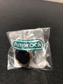 Amerock BP36857FBCZ Mergence 1-3/8 Inch Mushroom Cabinet Knob - Matte Black / Champagne Bronze