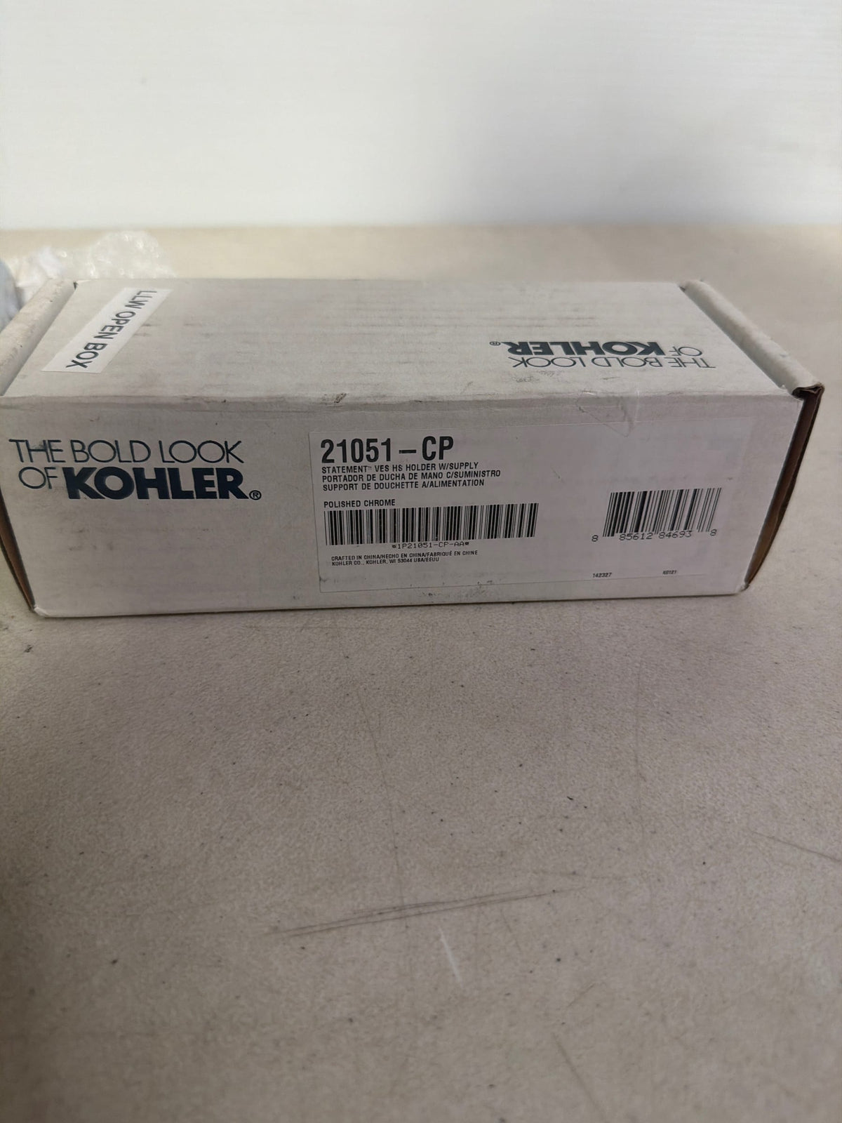 KOHLER STATEMENT VES HS HOLDER W/SUPPLY