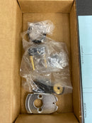 Emtek 4809US19 Lausanne Dummy Brass Modern Handleset - Flat Black