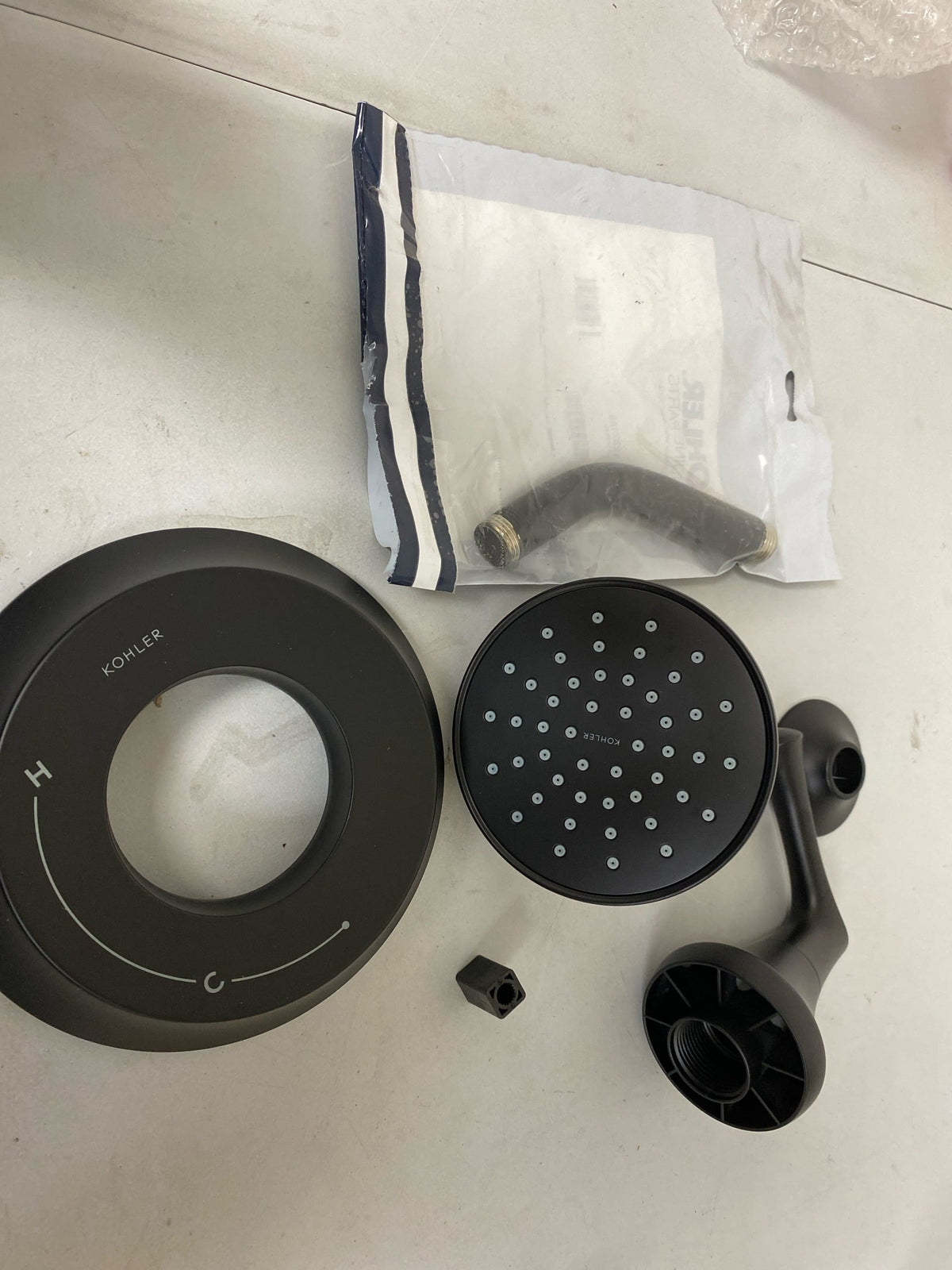 Kohler K-TS35938-4G-BL Buckley Shower Only Trim Package with 1.75 GPM Single Function Shower Head - Matte Black