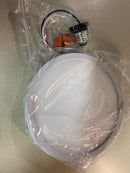Bulbrite 773607 7" Wide LED Flush Mount Ceiling Fixture with Adjustable Color Temperature - White