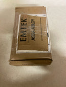 Emtek 8469US10B Square Brass Modern Single Cylinder Keyed Entry Deadbolt - Oil Rubbed Bronze