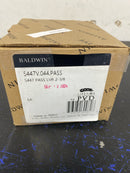 Baldwin 5447V.Pass 5447V Passage Door Lever Set - Brass