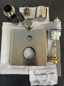 Delta T24899-SS-PR Pivotal 2-Handle Wall-Mount 3-Setting Integrated Diverter Trim Kit in Lumicoat Stainless (Valve Not Included)