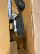 Signature Hardware 441464 Griggs Solid Bronze Full Plate Keyed Entry Single Cylinder Door Handleset with Interior Knob and 2-3/8" Backset