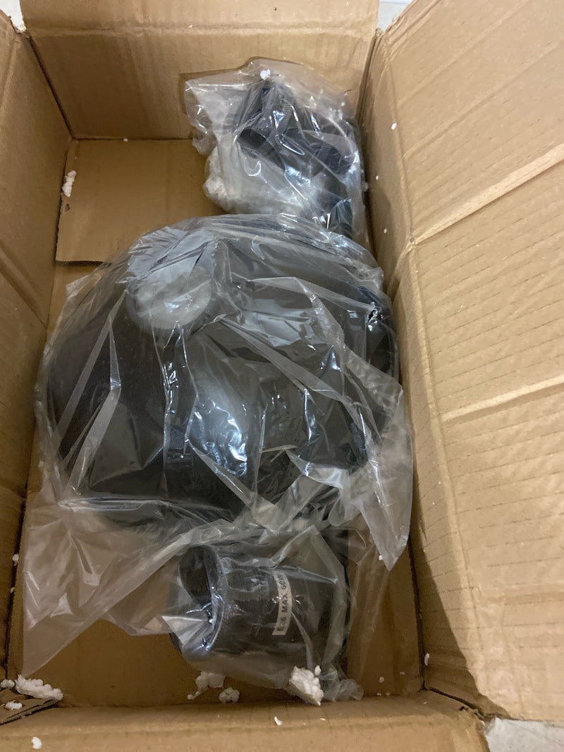 Goyeel VL2102BK 20.5 in. 2-Light Matte Black Modern Vanity Light with Metal Shades for Bathroom