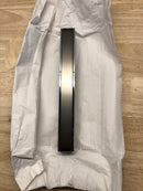 Sietto P-2000-8-G-PC Fusion 8 Inch Center to Center Handle Cabinet Pull - Gunmetal / Polished Chrome