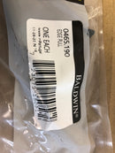 Baldwin 3/4 Inch x 3-7/8 Inch Solid Brass Edge Pull - Satin Black