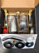 Glacier bay HD833X-0001 Aragon Double Handle 1-Spray Tub and Shower Faucet 1.8 GPM in Chrome (Valve Included)