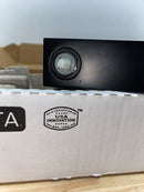 Delta 567LF-BLGPM-PP Modern 1.0 GPM Single Hole Bathroom Faucet with Push Pop-Up Drain Assembly - Includes - Matte Black