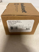 Kwikset 258RDT-4S.STRKP Uptown Low Profile Single Cylinder Deadbolt with SmartKey Technology - Satin Brass