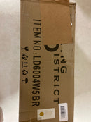 Elegant Lighting LD6004W5BR Mel 16" Tall Bathroom Sconce - Brass