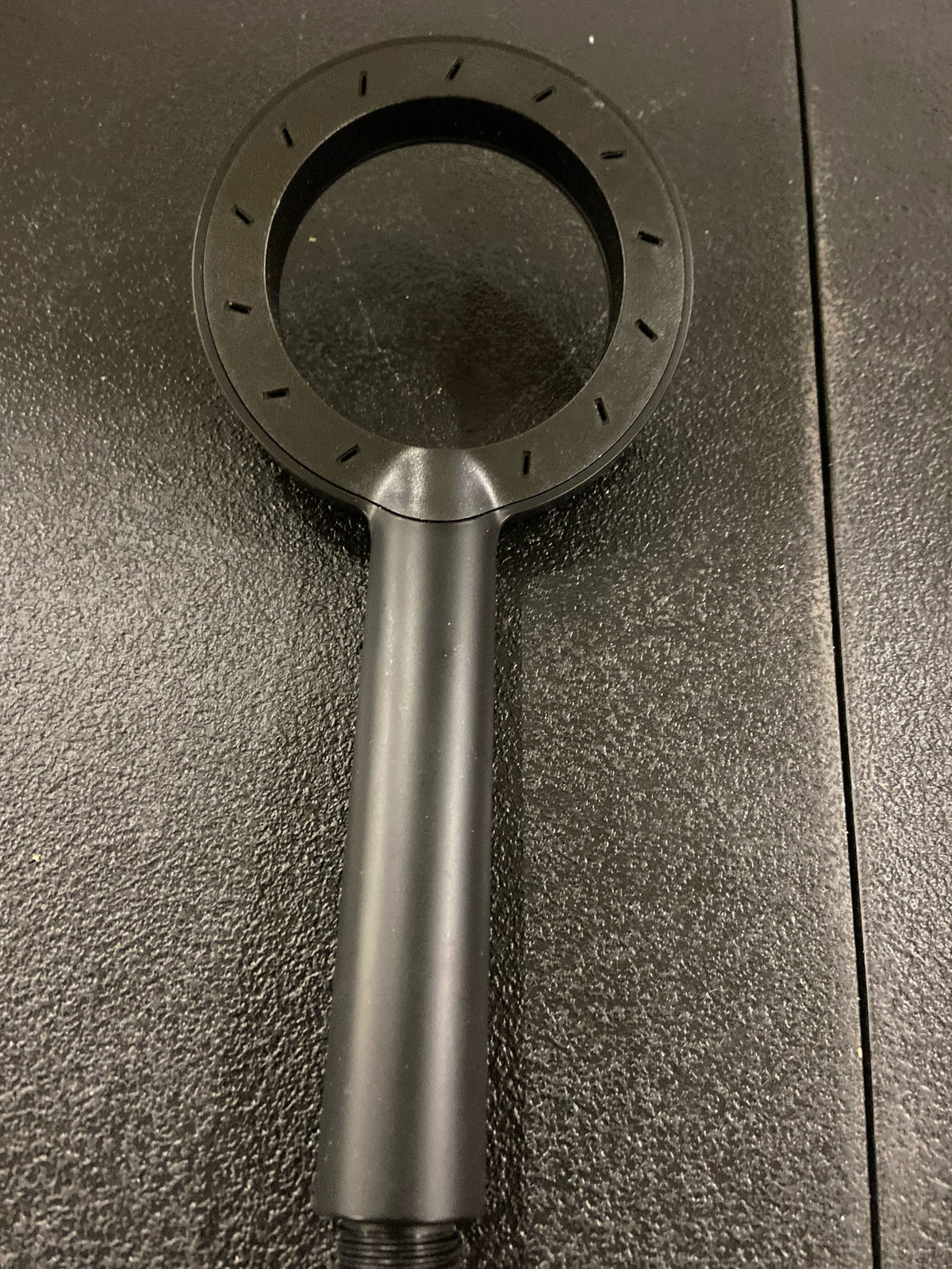 Glacier bay N9418MB-HH 1-Spray Patterns with 1.8 GPM 4.5 in. Wall Mount Handheld Shower Head with Blade Spray Equiforce Tech in Matte Black