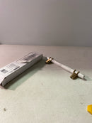 Amerock BP36649MWCZ Carrione 5-1/16 Inch Center to Center Designer Cabinet Pull - Marble White / Champagne Bronze