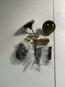 Kwikset Low Profile Single Cylinder Deadbolt 258RDT 514SMT Matte Black, OPEN BOX