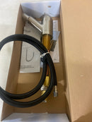 Kingston Brass KB3898BL Vintage Pull-Out Sprayer Kitchen Faucet, 8-Inch, Brushed Nickel