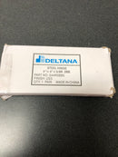 Deltana S44R5BB5 4" x 4" Ball Bearing 5/8" Radius Corners Mortise Hinge - Pair - Antique Brass